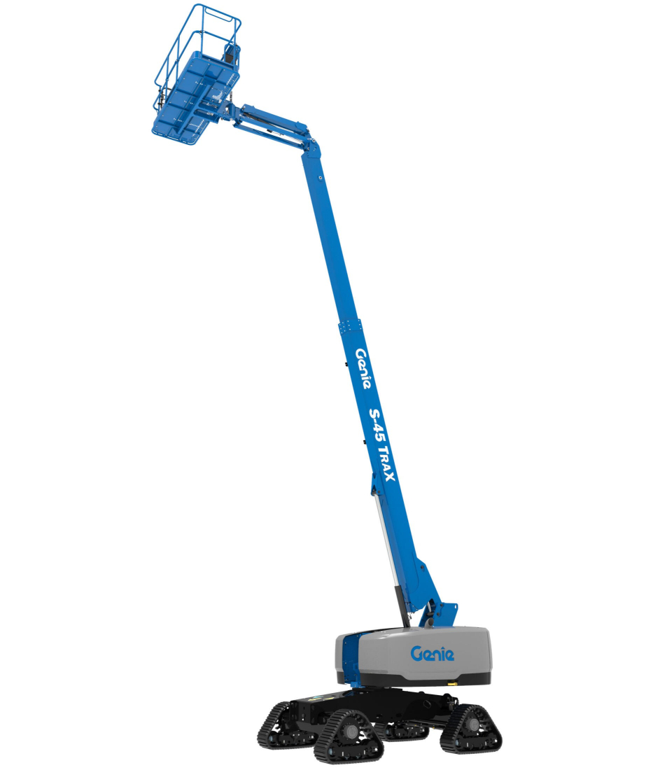 Genie S-45 Trax XC verticaal uitgeschoven